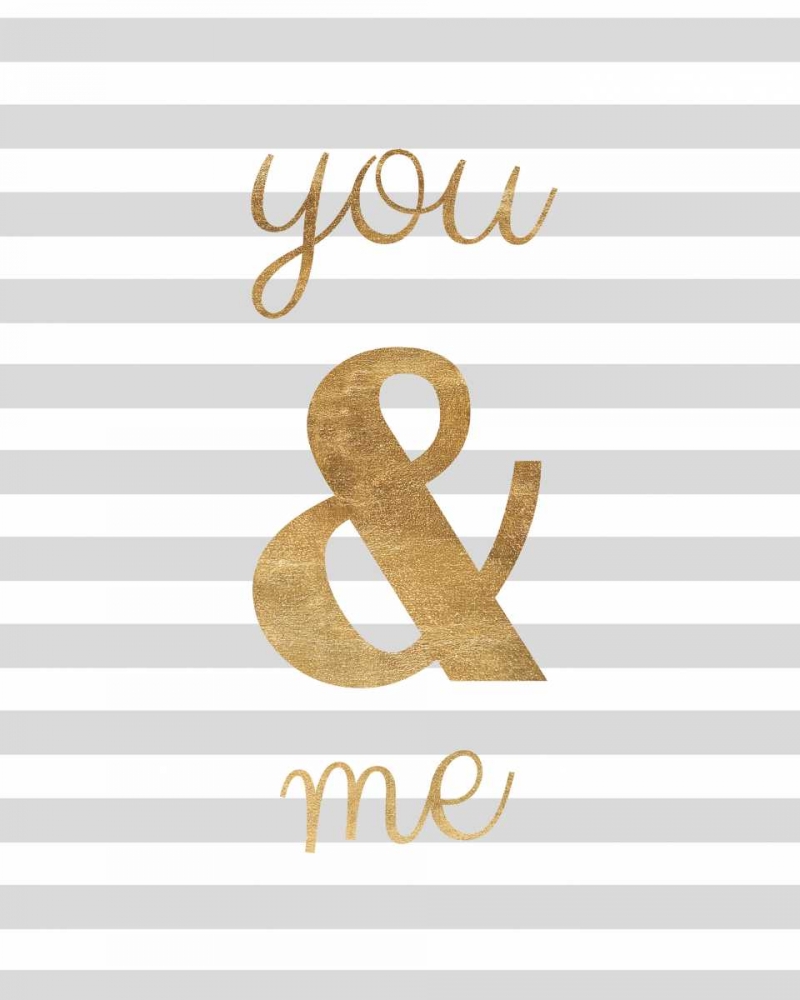 Art Print: You and Me are Golden
