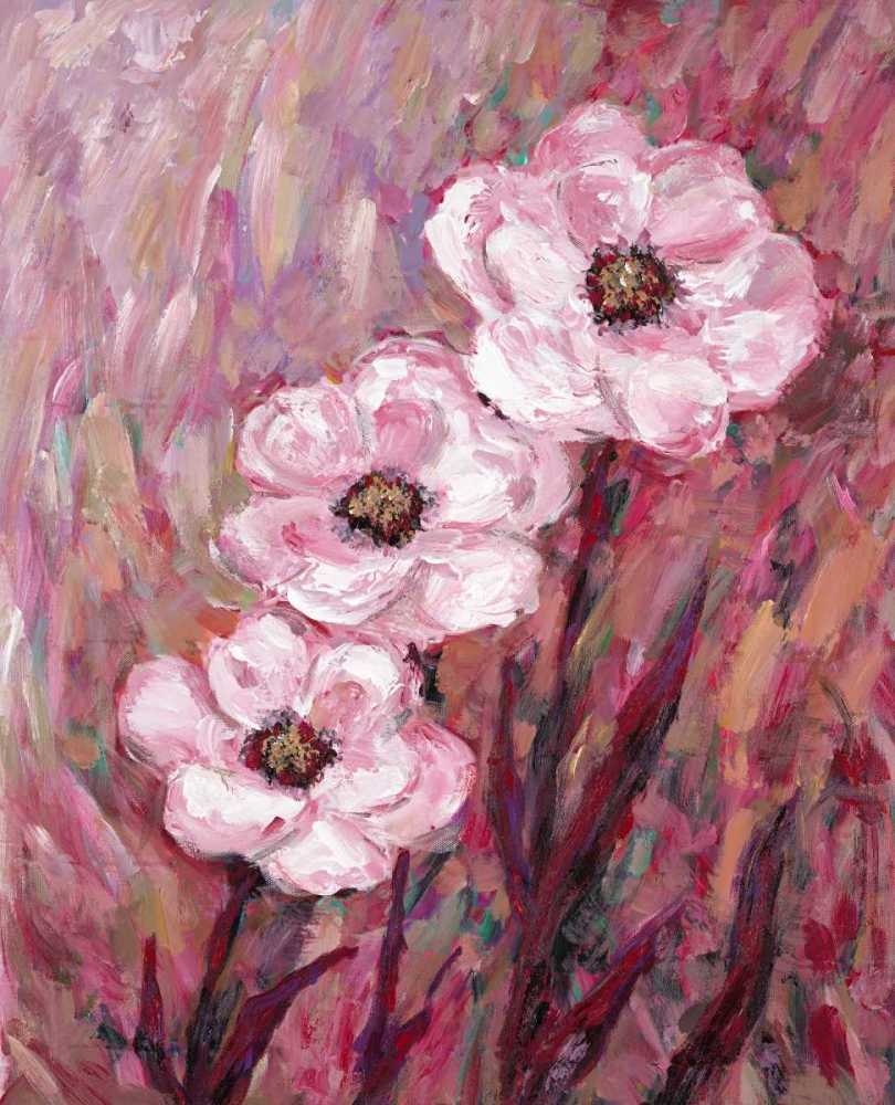Wall Art Painting id:142379, Name: Colourful Flowers, Artist: Zheng, James