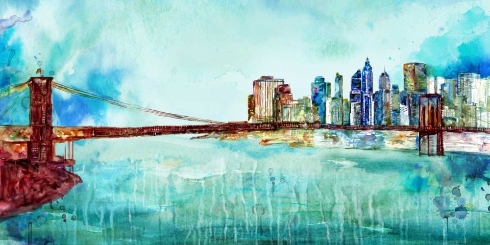 Wall Art Painting id:142270, Name: Painted City, Artist: Zheng, James