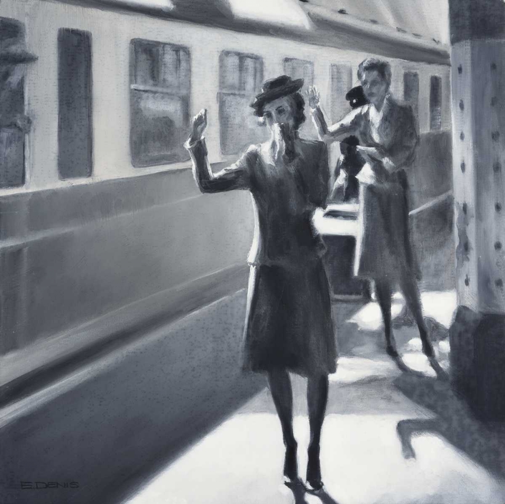 Art Print: trainstation