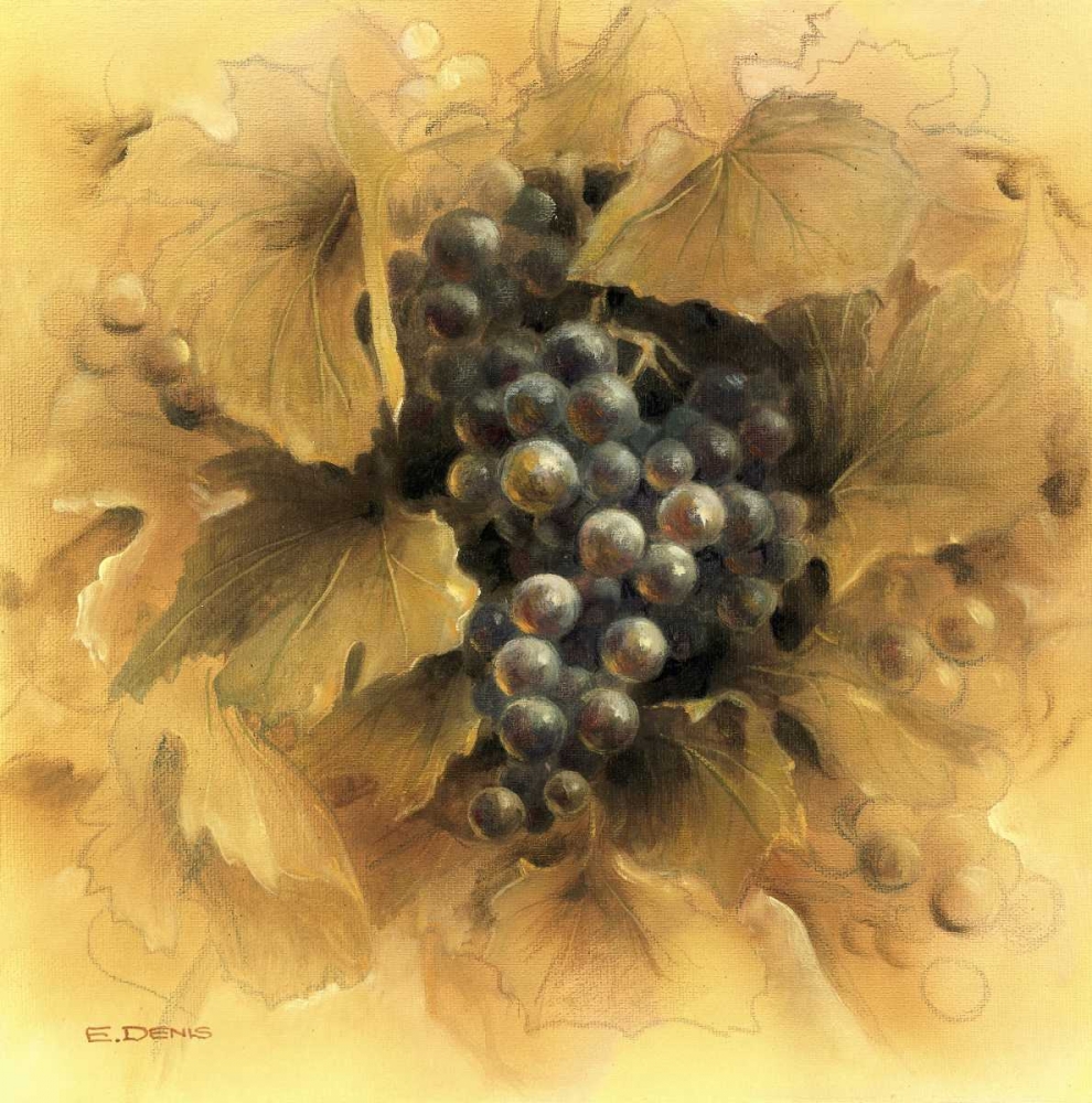 Art Print: Grapes II