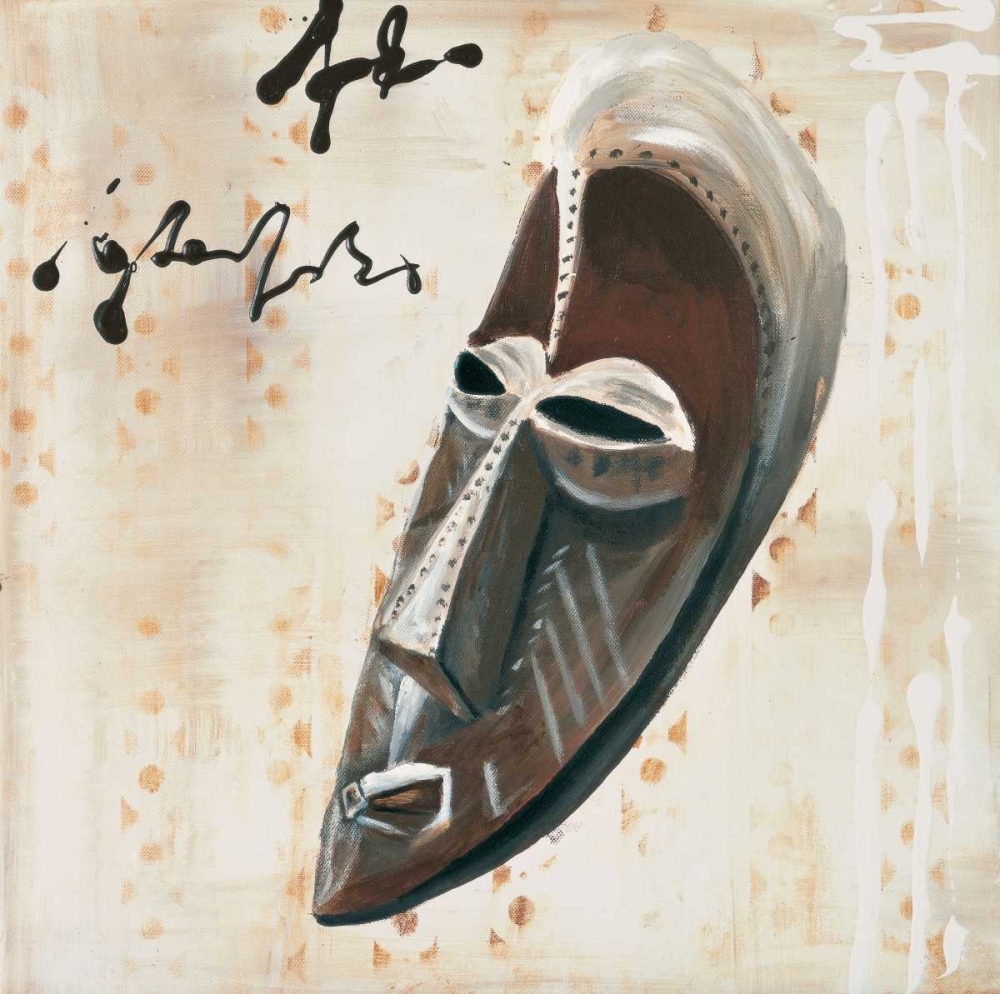 Wall art: African Mask, by Elki,O