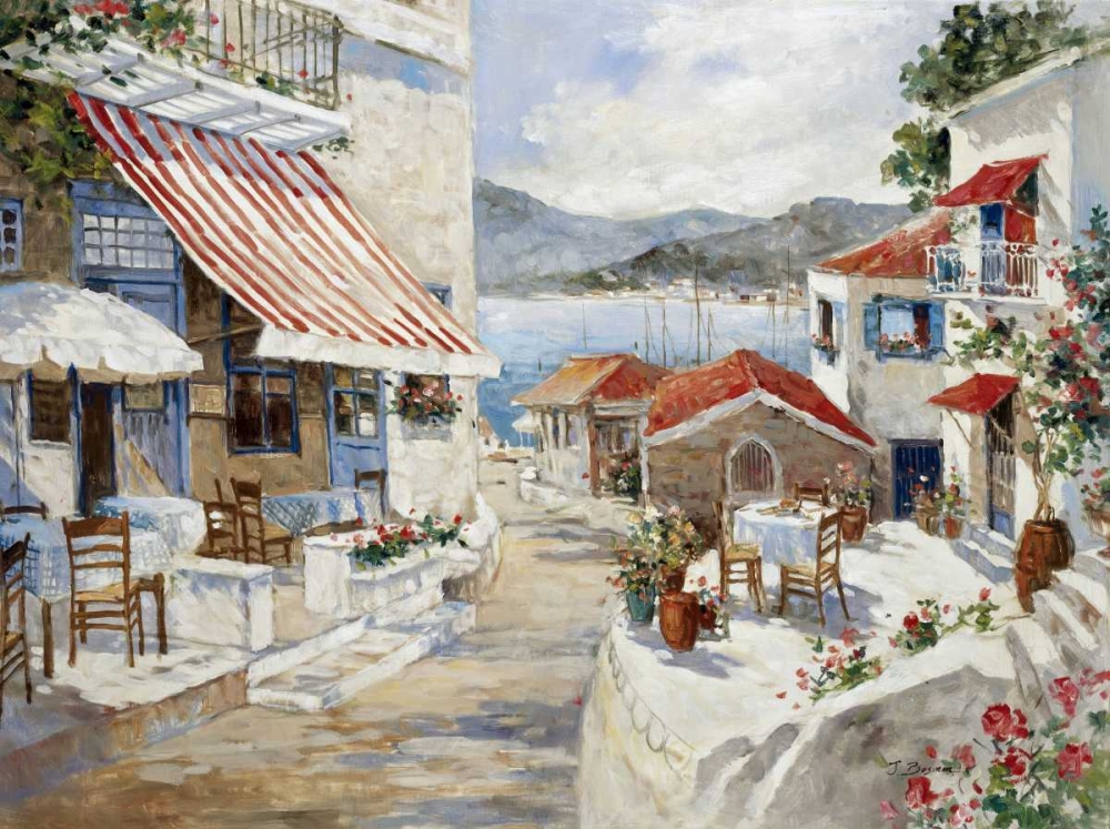 Wall Art Painting id:58070, Name: To the promenade, Artist: Bosman, Johan