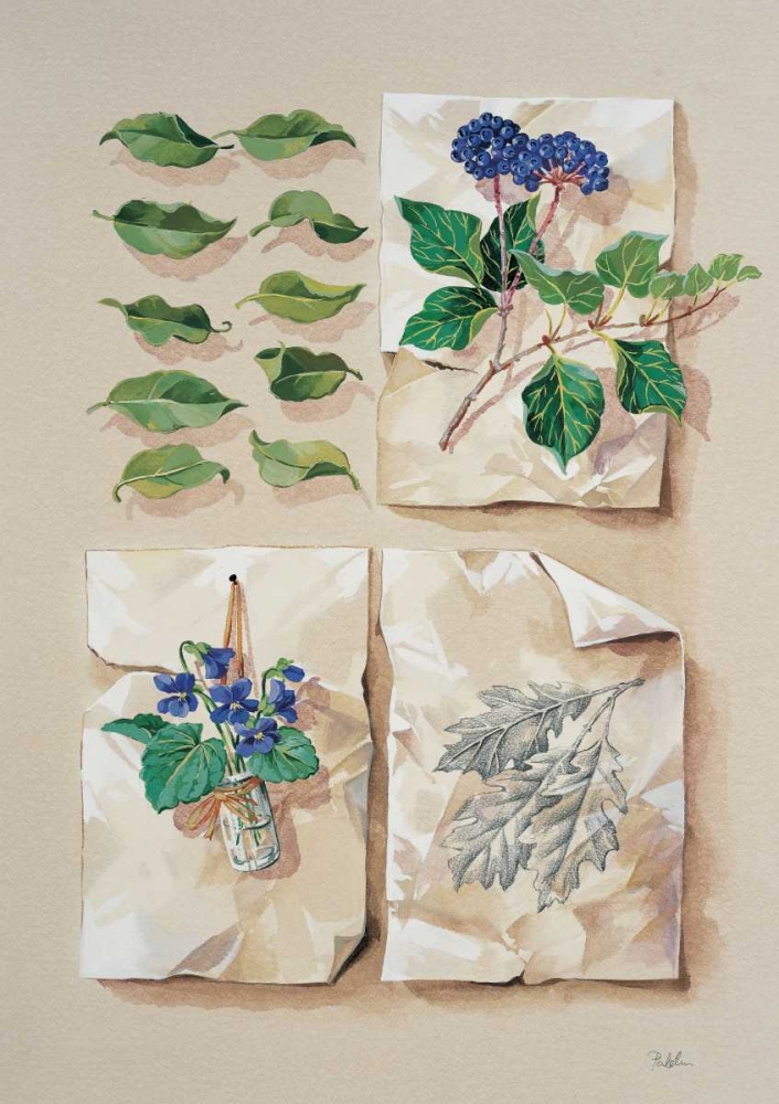 Wall Art Painting id:58144, Name: Forest collection II, Artist: Kumorek, Krysztov