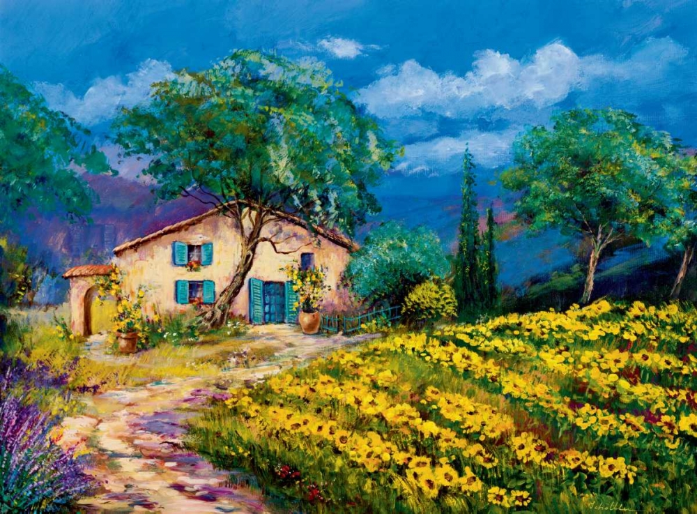 Wall Art Painting id:58173, Name: Beautiful afternoon, Artist: Schottler, Katharina