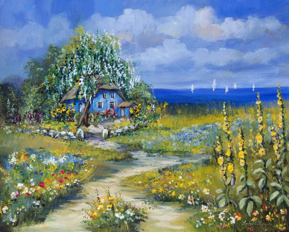 Wall Art Painting id:58186, Name: Sailing in the Summer, Artist: Schottler, Katharina