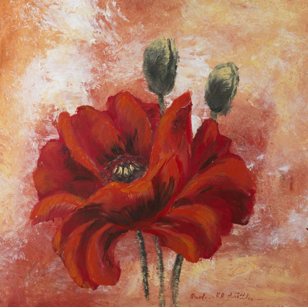 Wall Art Painting id:58274, Name: Poppy I , Artist: Schottler, Katharina