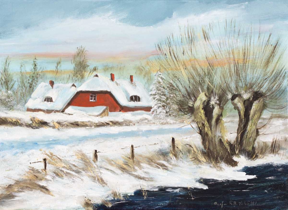 Wall art: Winter I, by Schottler, Katharina