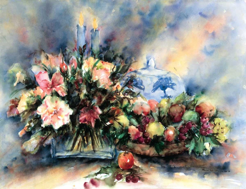 Wall Art Painting id:58301, Name: Impressions by candle light, Artist: Kalsbeek-Vlasma, Klaske