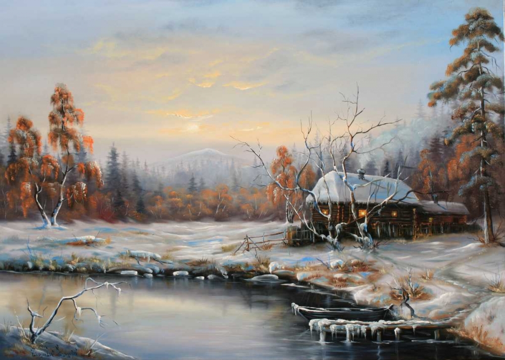 Wall art: Zimuski, by Vlagyislav, Najgyonov