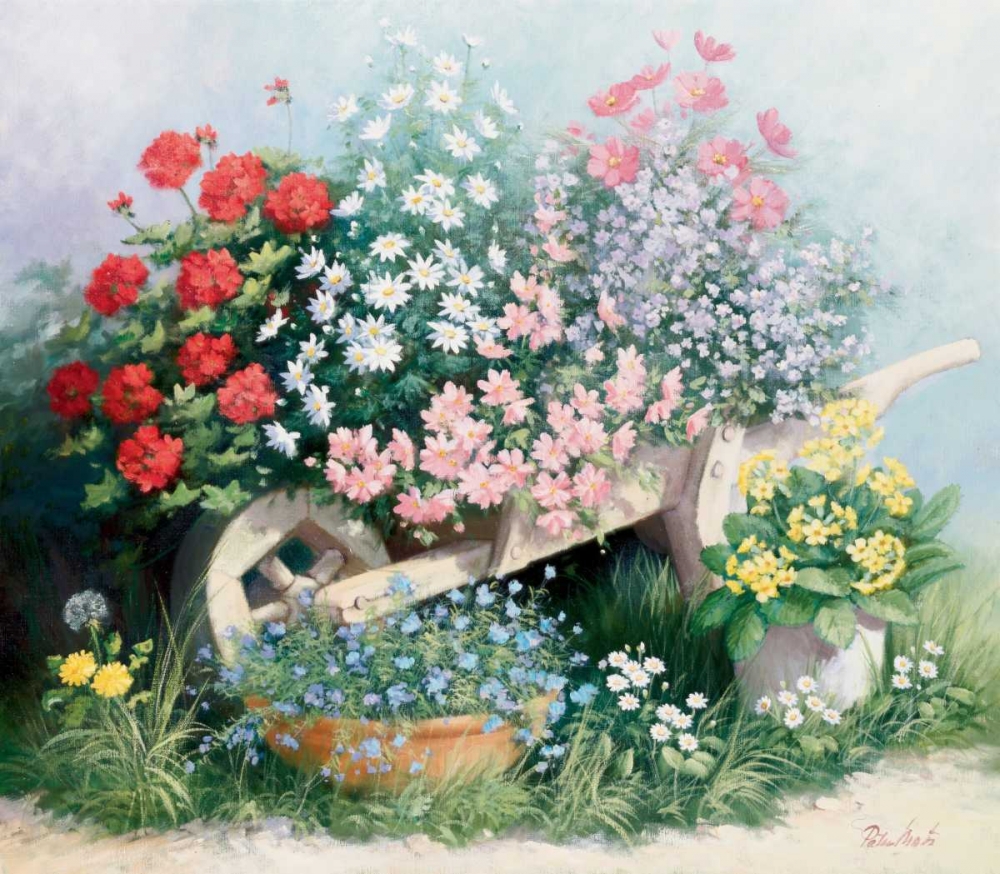 Art Print: Flower parade