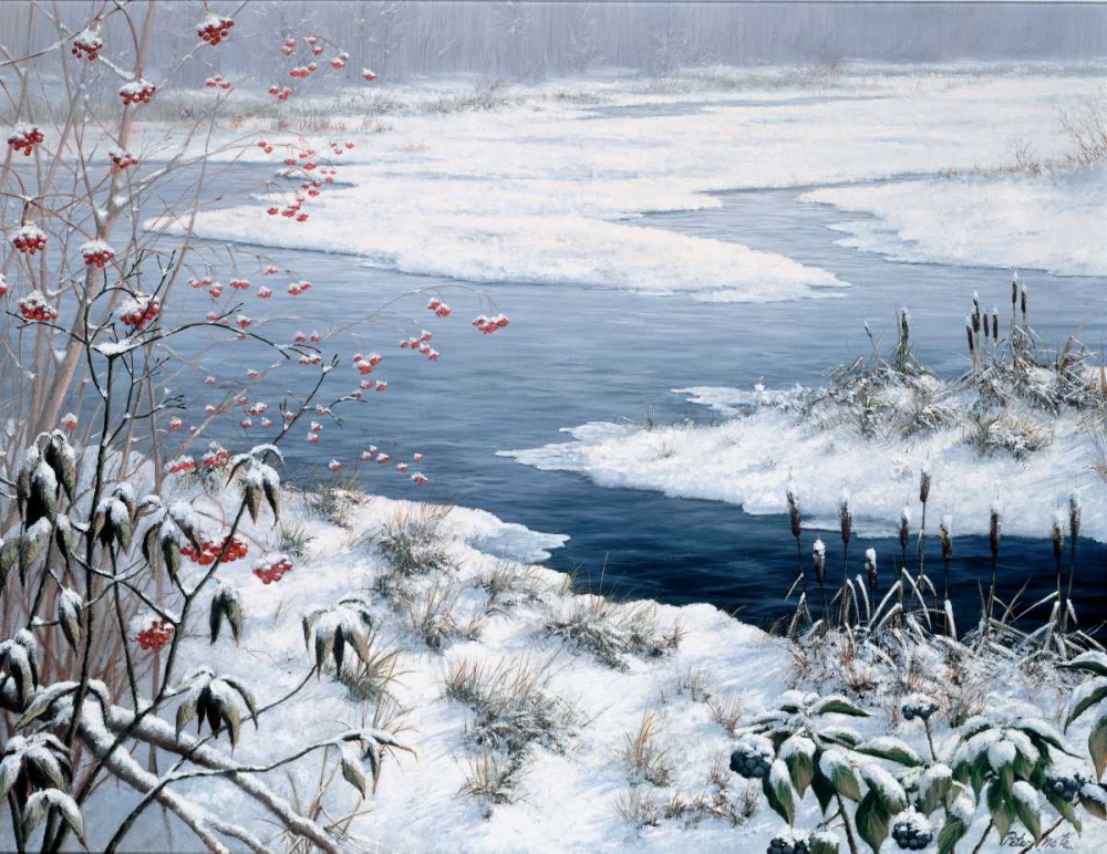 Wall art: Winter, by Motz, Peter