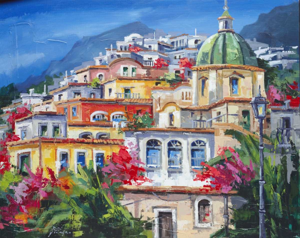 Art Print: Costa Amalfitana