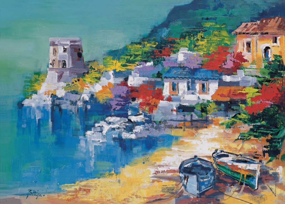 Art Print: Costiera Amalfitana