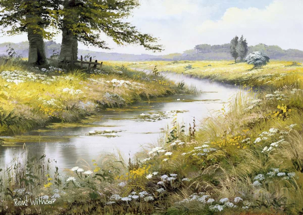 Wall Art Painting id:58637, Name: Beauty of silence, Artist: Withaar, Reint