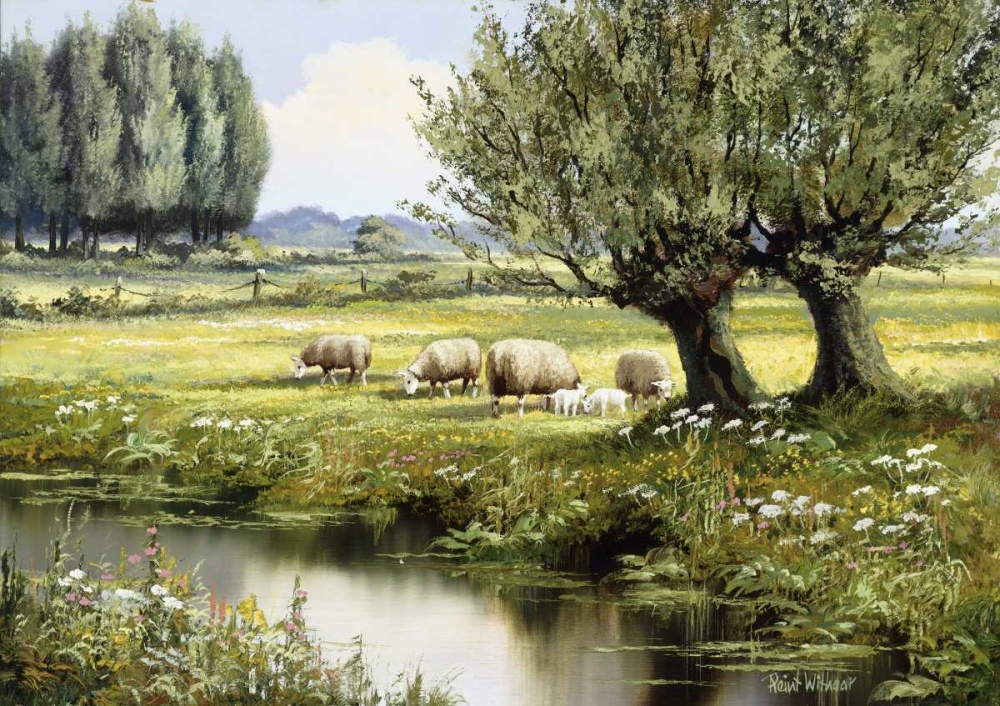 Wall Art Painting id:58641, Name: In the open country, Artist: Withaar, Reint