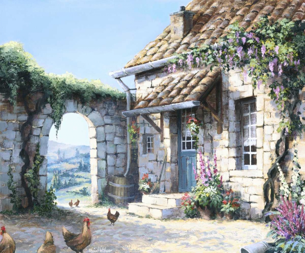 Wall Art Painting id:58656, Name: Innercourt, Artist: Withaar, Reint