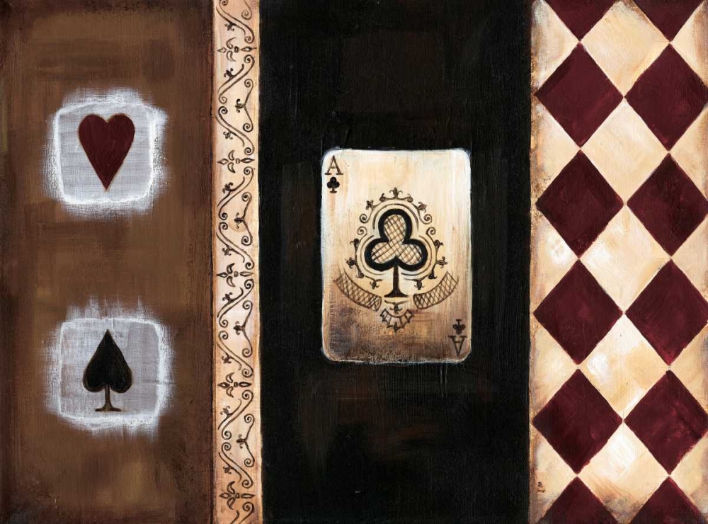 Wall Art Painting id:58773, Name: A-spades I, Artist: Fields, Wendy
