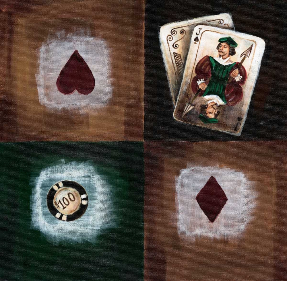 Wall Art Painting id:58776, Name: Jackspades, Artist: Fields, Wendy