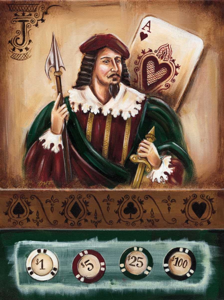 Wall Art Painting id:58779, Name: Casino III, Artist: Fields, Wendy