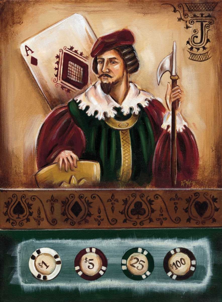 Wall Art Painting id:58780, Name: Casino IV, Artist: Fields, Wendy