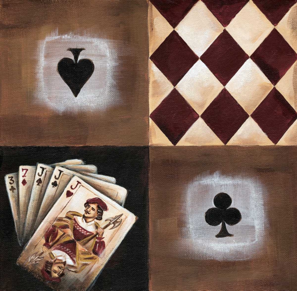 Wall Art Painting id:58784, Name: Three of a kind, Artist: Fields, Wendy