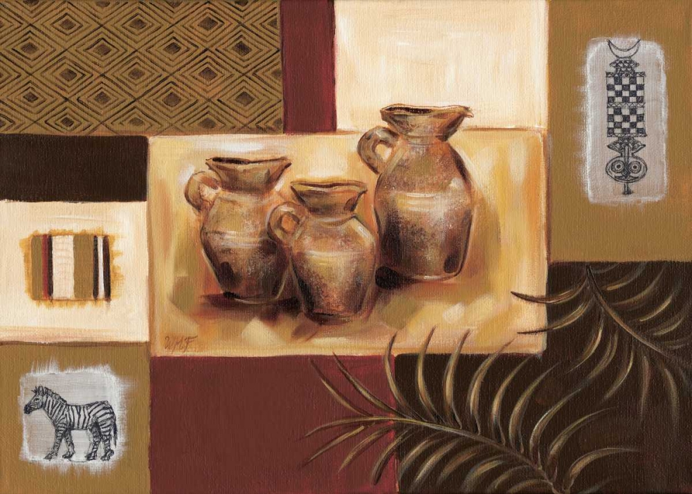 Wall Art Painting id:58785, Name: Pots I, Artist: Fields, Wendy