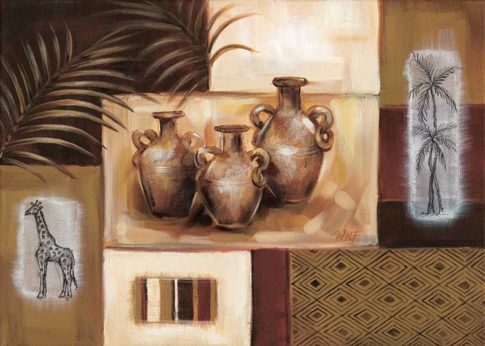 Wall Art Painting id:58786, Name: Pots II, Artist: Fields, Wendy
