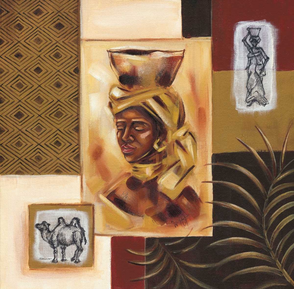 Wall Art Painting id:58790, Name: Out of Africa II, Artist: Fields, Wendy