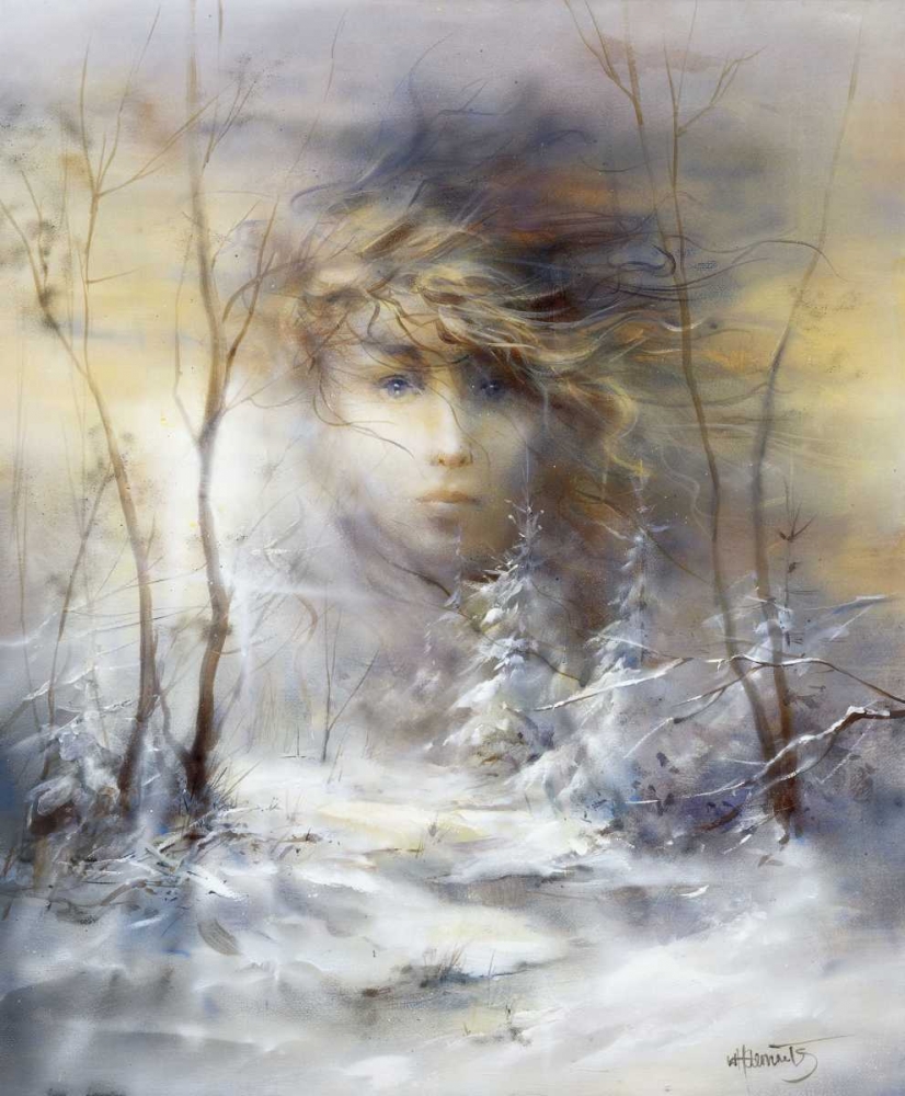 Wall art: Winter, by Haenraets, Willem