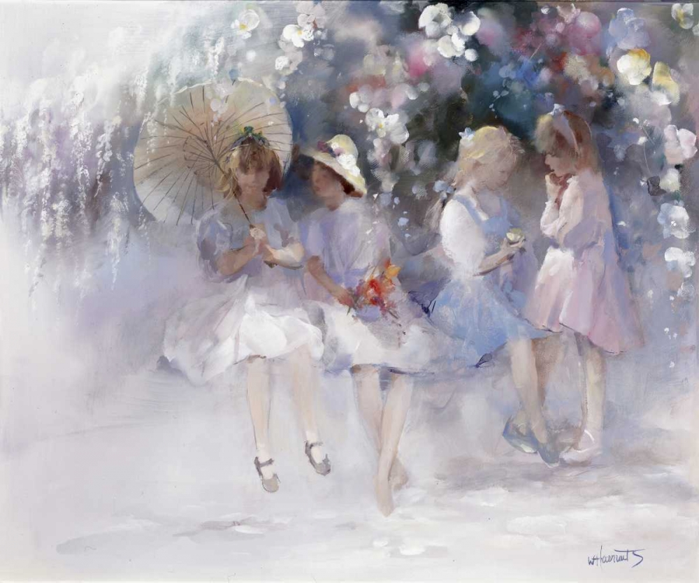 Wall art: Friends, by Haenraets, Willem