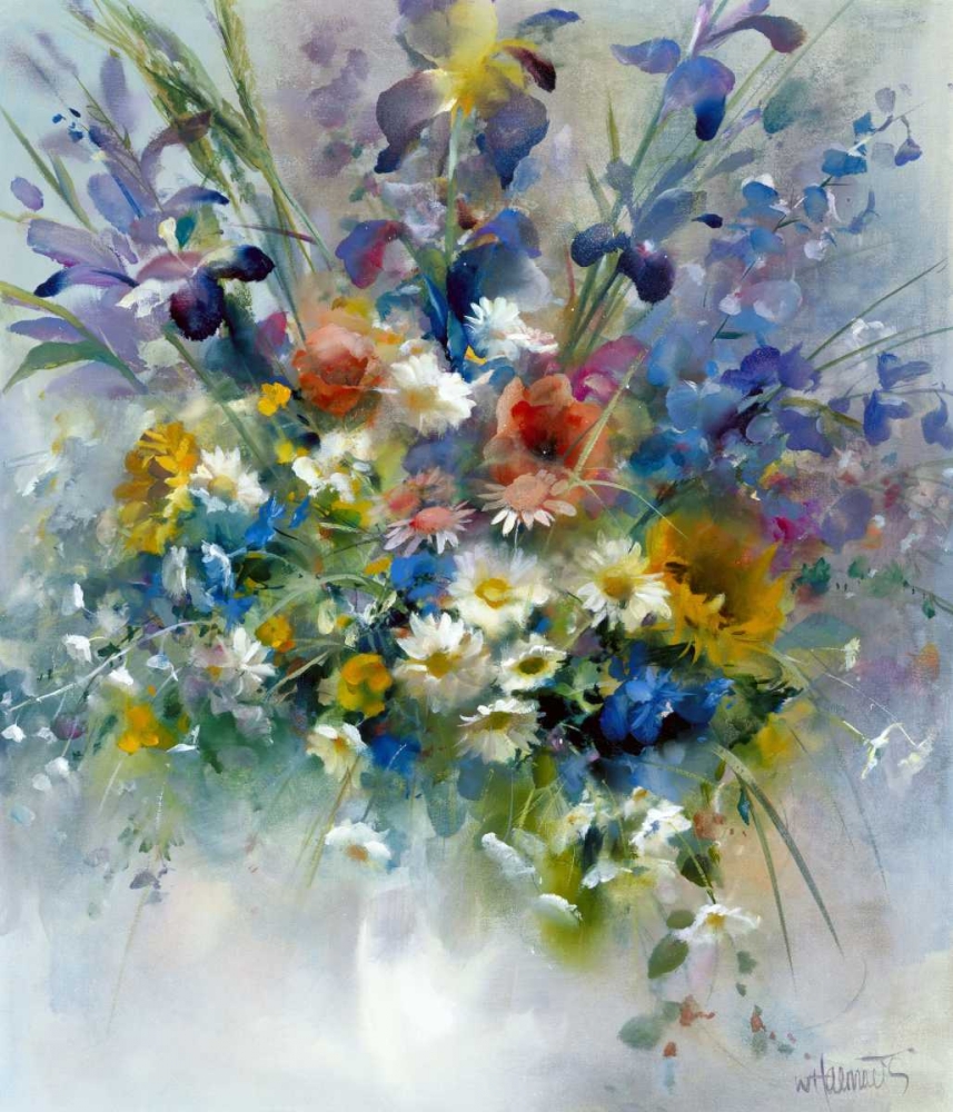 Wall Art Painting id:58861, Name: Floral impression, Artist: Haenraets, Willem