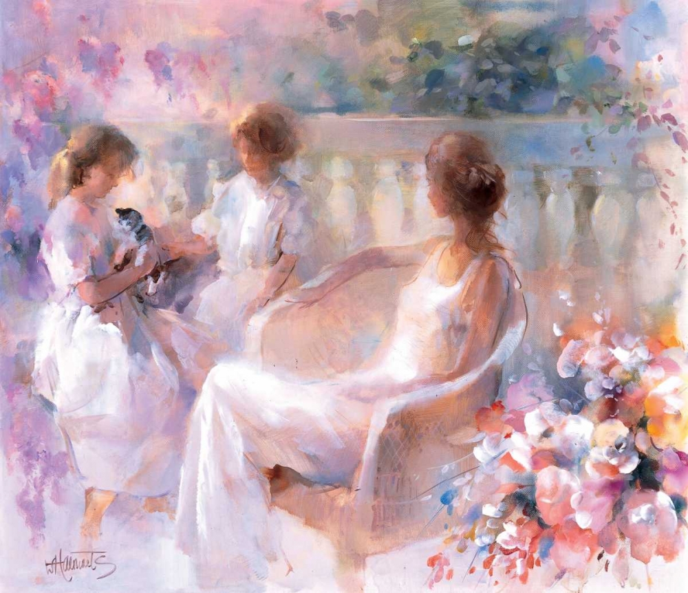 Wall art: Our kitten, by Haenraets, Willem