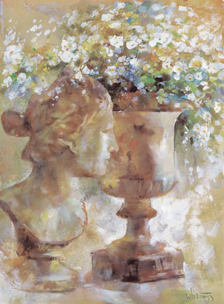 Wall Art Painting id:58907, Name: Romantic sculpture, Artist: Haenraets, Willem