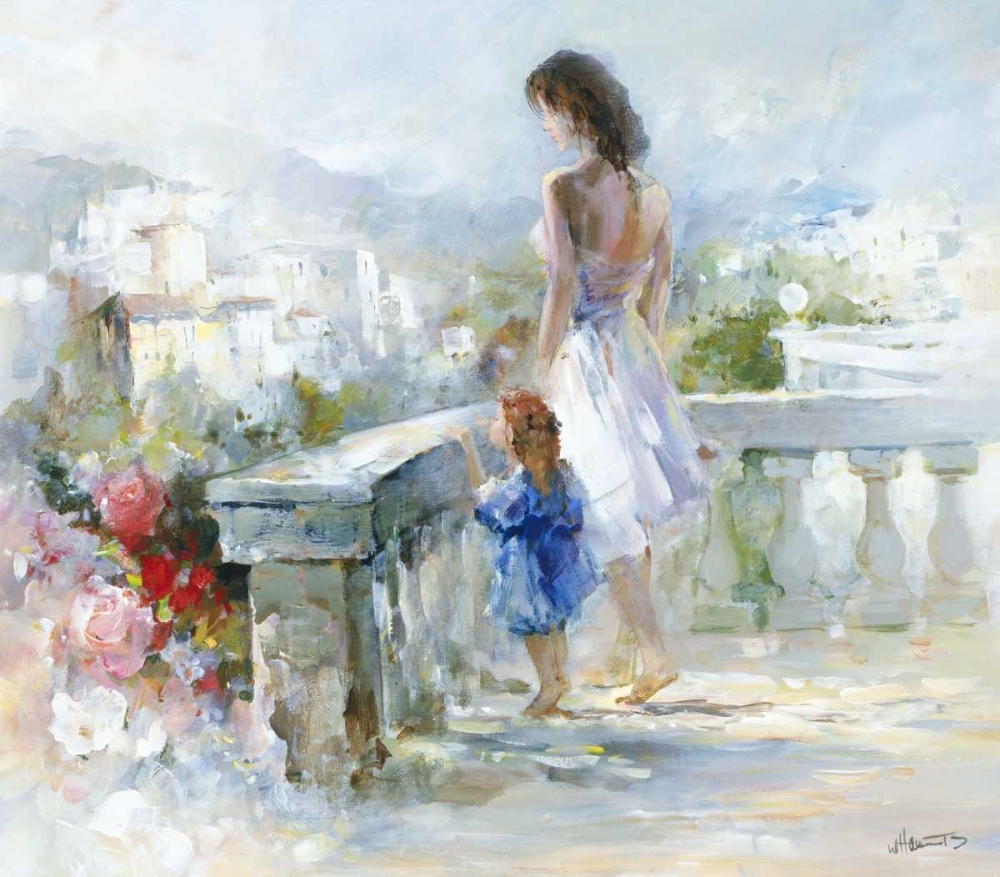 Wall art: Breathtaking view, by Haenraets, Willem