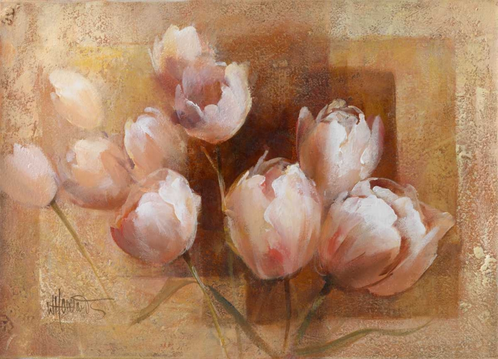 Wall Art Painting id:58941, Name: Willems tulips for you, Artist: Haenraets, Willem