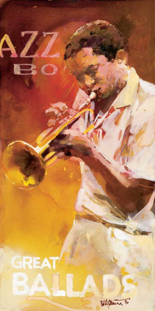 Wall art: Jazz 1, by Haenraets, Willem