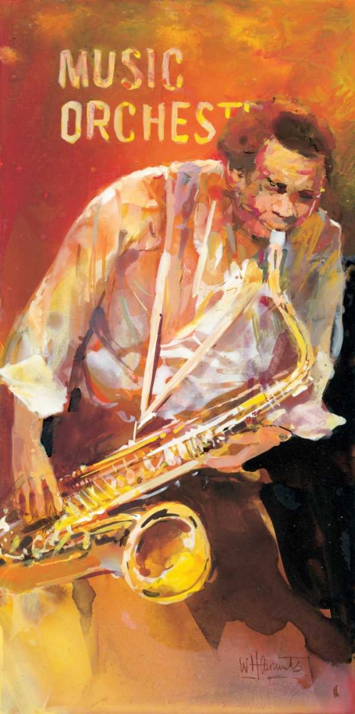 Wall art: Jazz 2, by Haenraets, Willem