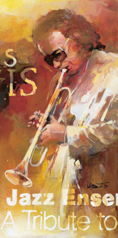 Wall art: Jazz 3, by Haenraets, Willem