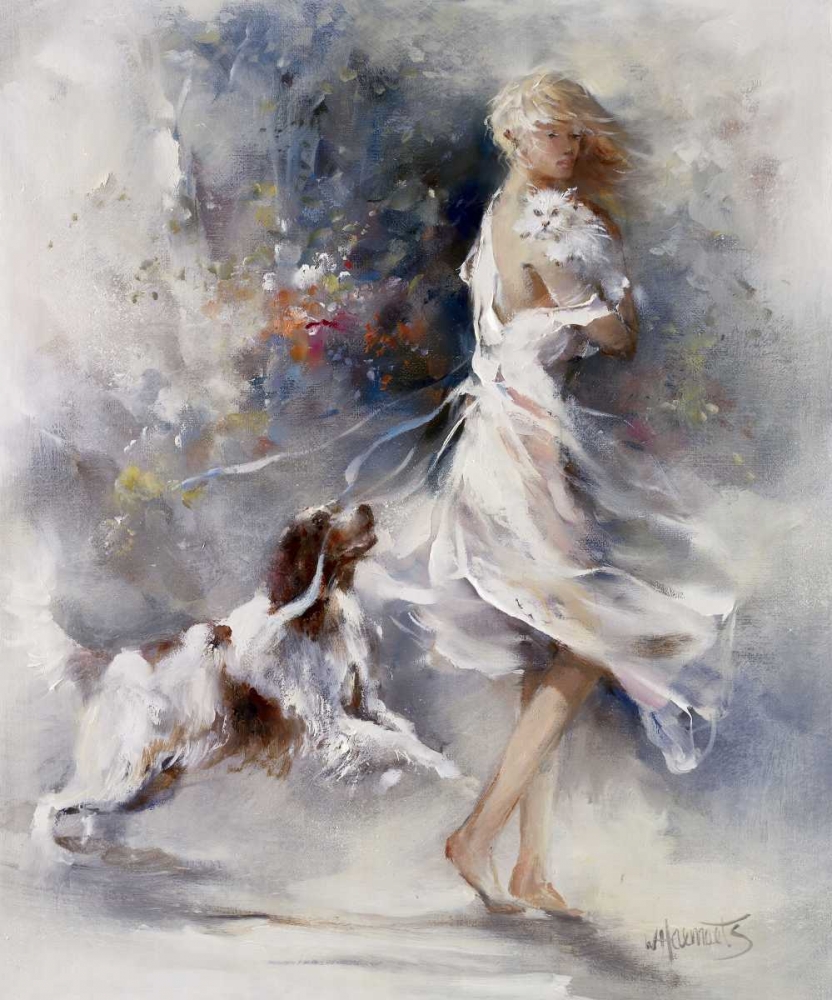 Wall Art Painting id:59115, Name: Rivalry, Artist: Haenraets, Willem