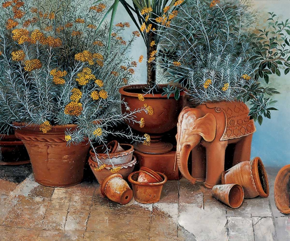 Wall Art Painting id:59023, Name: Terra cotta, Artist: Roelofs, Wouter