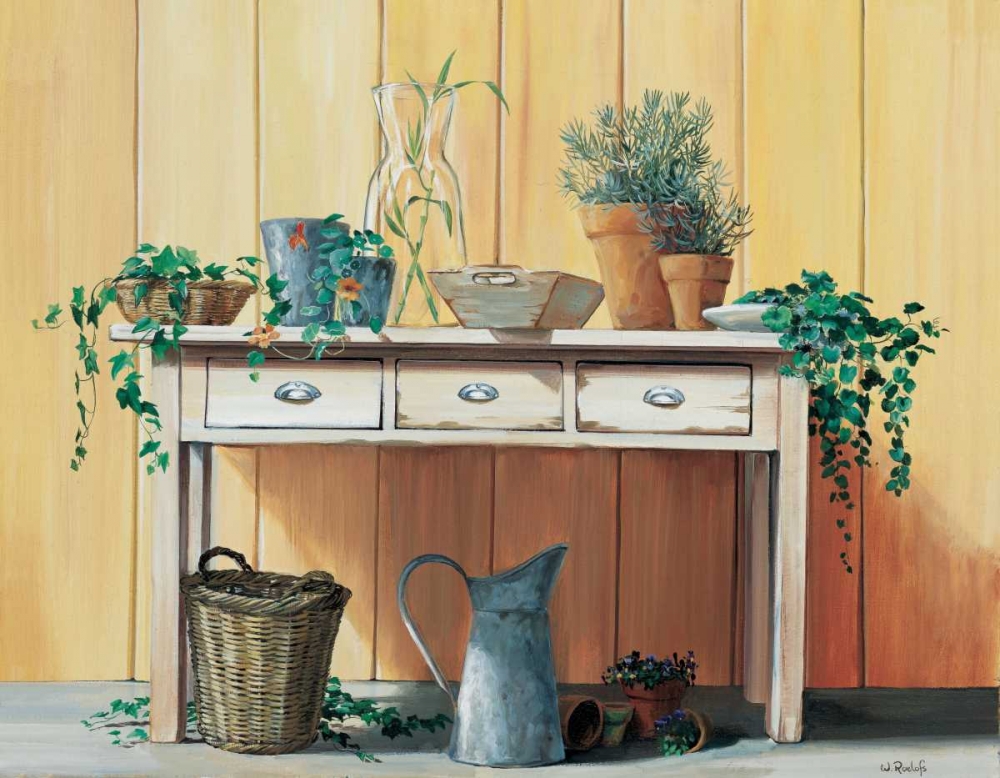 Wall Art Painting id:59041, Name: A gardens harvest, Artist: Roelofs, Wouter