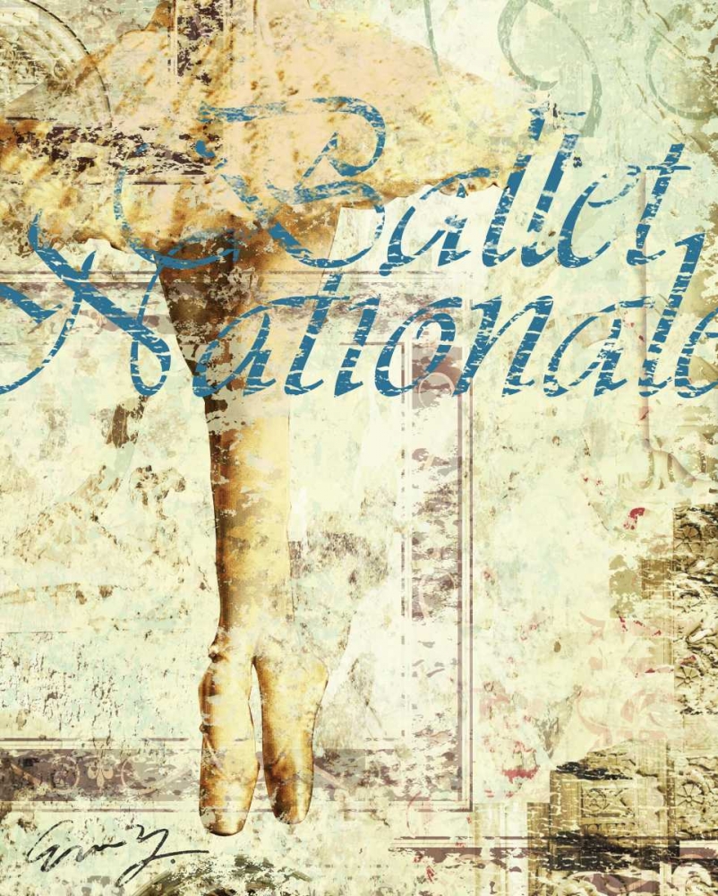 Wall Art Painting id:66923, Name: BALLET NATIONALE, Artist: Yang, Eric