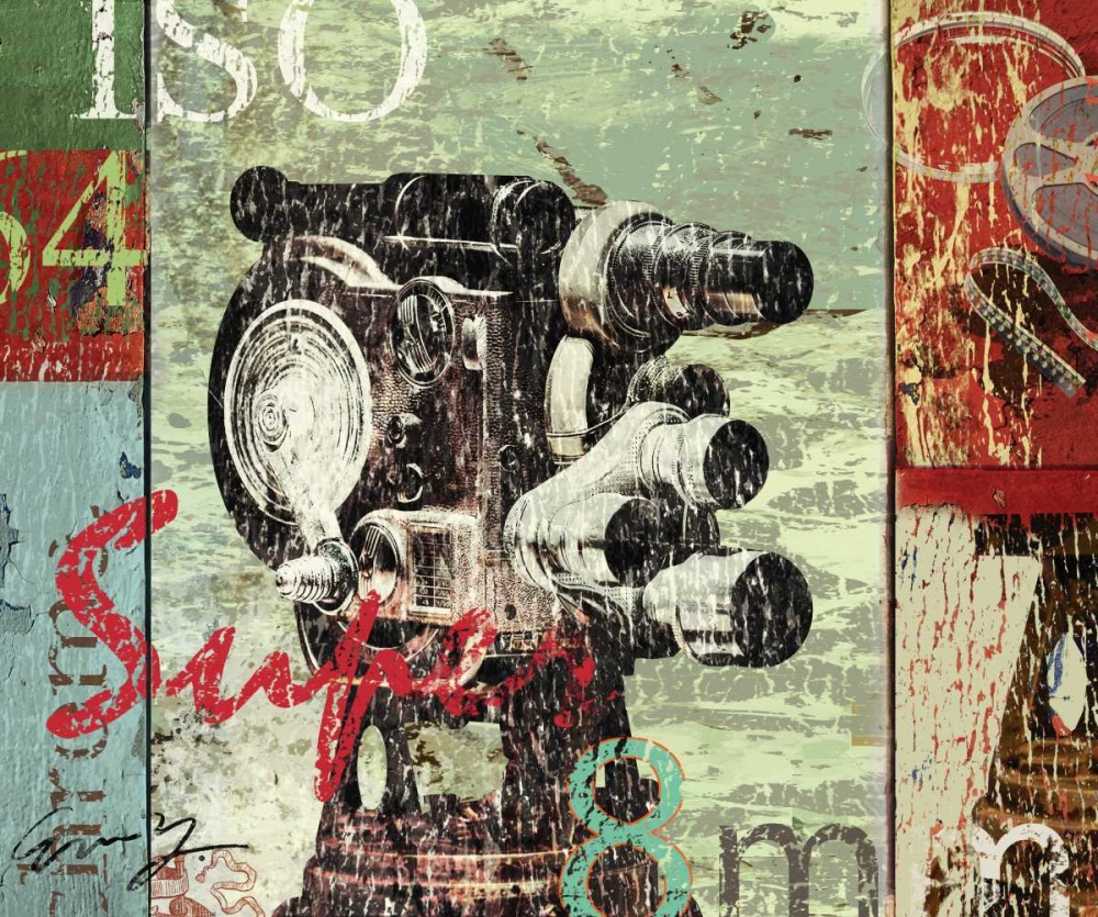 Wall art: SUPER 8MM, by Yang, Eric