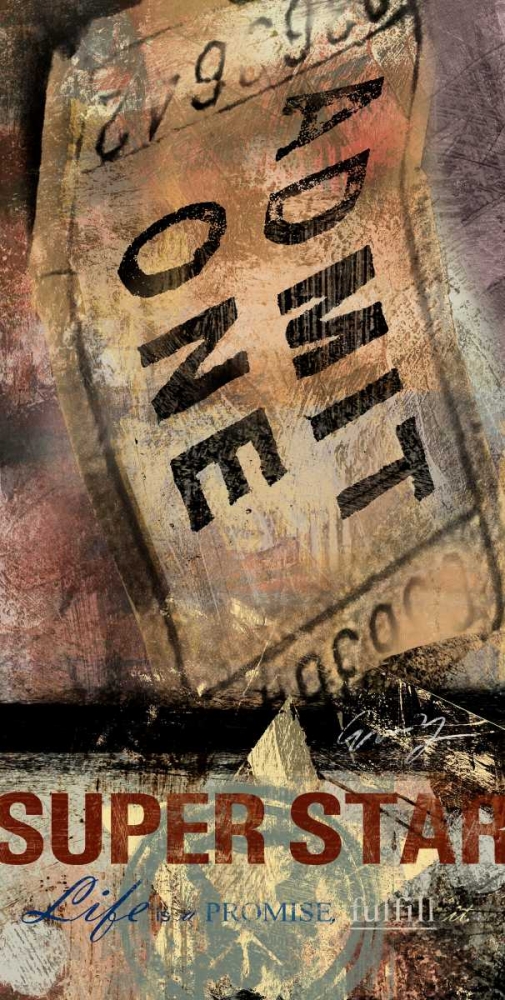 Wall art: SUPERSTAR, by Yang, Eric