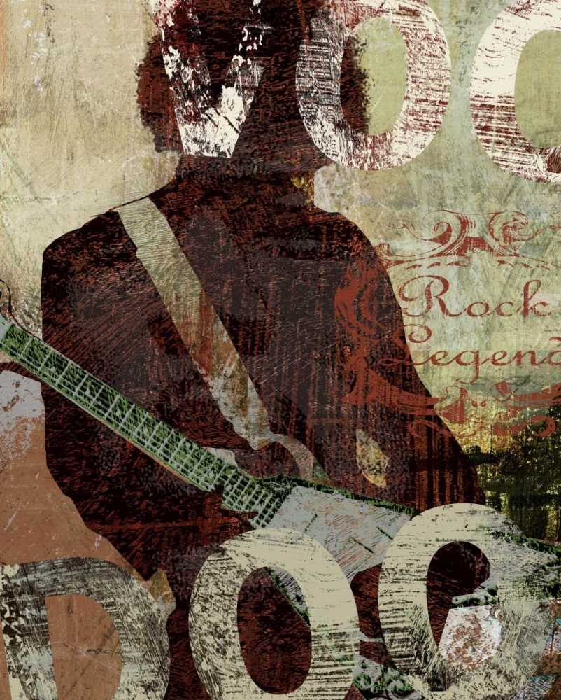 Wall art: ROCK LEGEND, by Yang, Eric