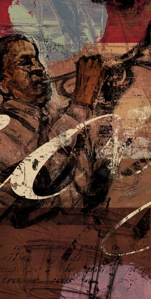 Wall art: JAZZ PANEL 2, by Yang, Eric