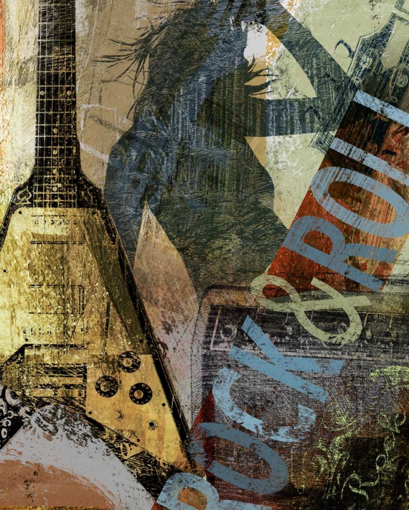 Wall art: ROCK and ROLL, by Yang, Eric