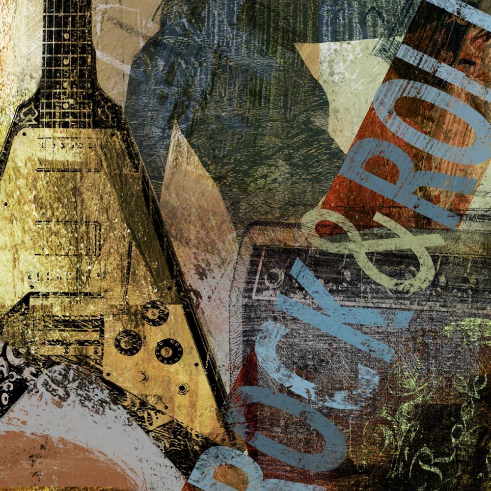 Wall art: ROCK and ROLL, by Yang, Eric