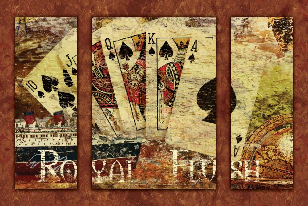 Wall art: ROYAL FLUSH, by Yang, Eric